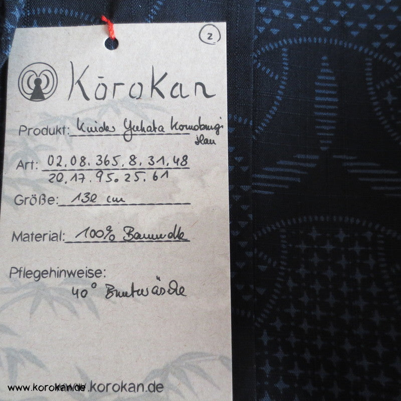 Yukata für Kinder reine Baumwolle