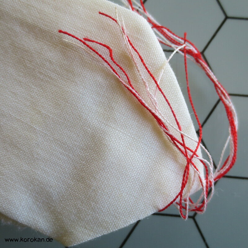 natur Muslin Koshihimo Band für Juban/ Kimono