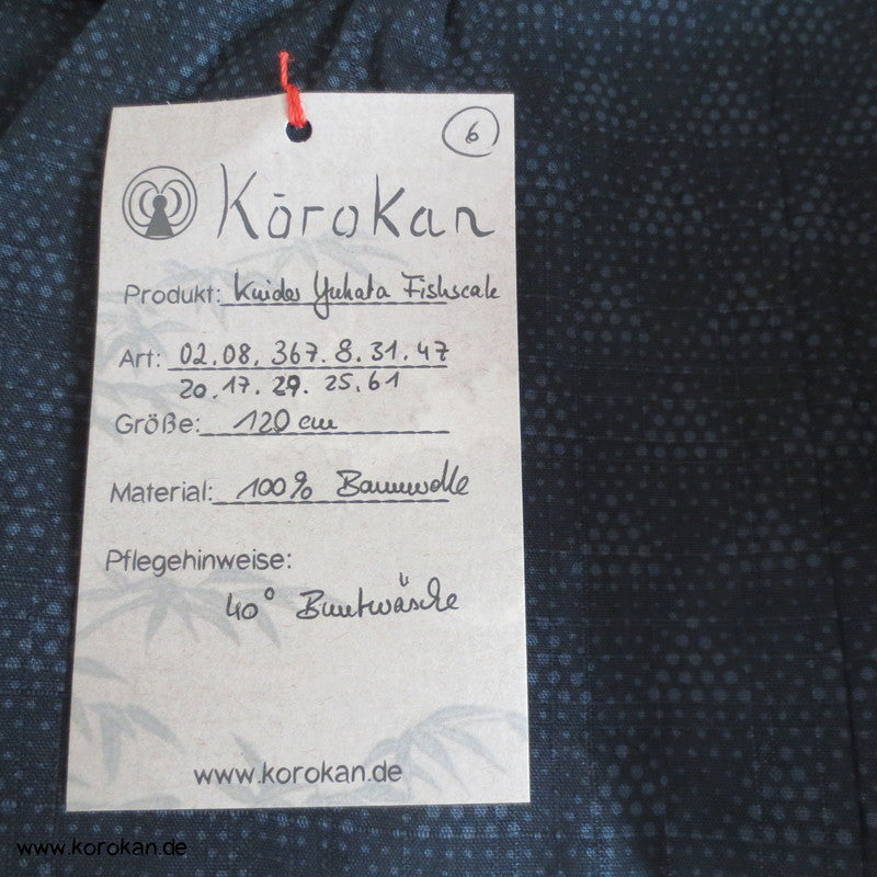 Yukata für Kinder reine Baumwolle