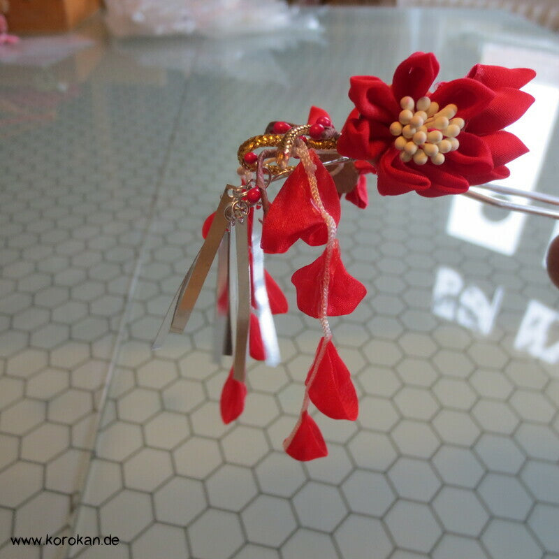 Kanzashi Birra Haarnadel für Kimono - Haarschmuck