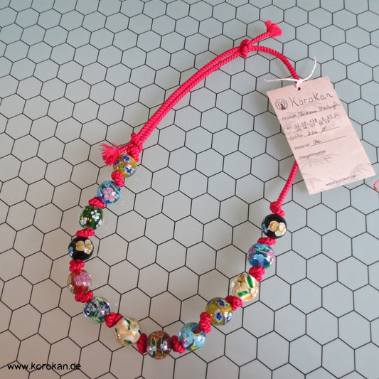 japanische Obidome Glasperlen - oder als Kette