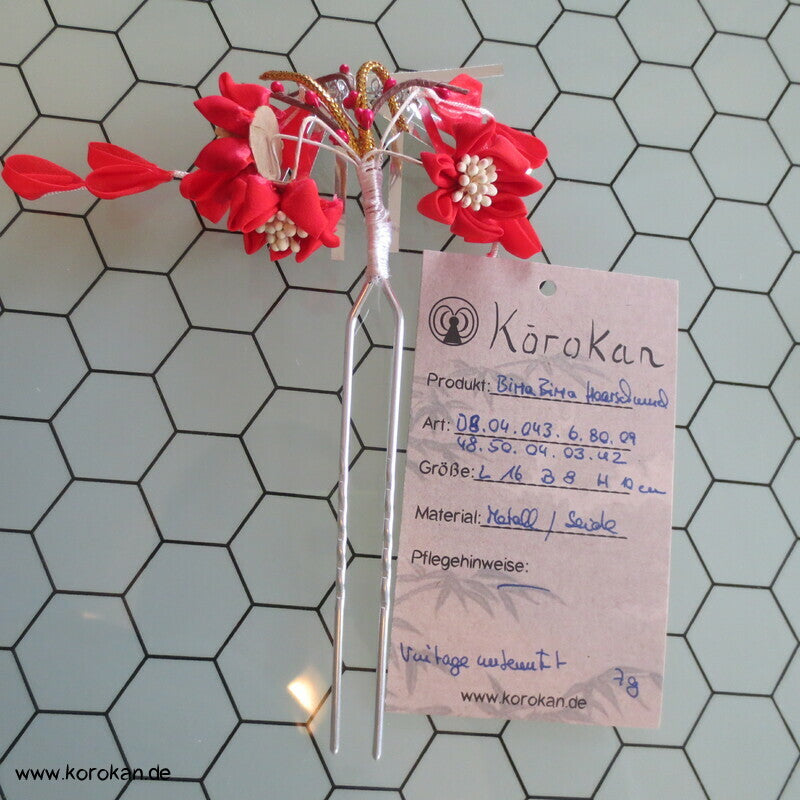 Kanzashi Birra Haarnadel für Kimono - Haarschmuck