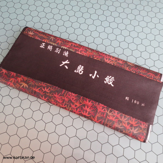 Herbstmuster, Bambus Kimono Seide