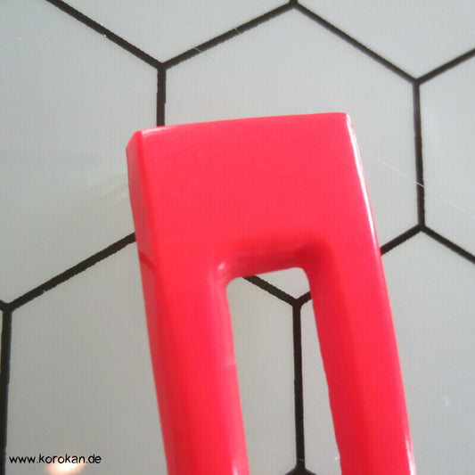 japanische Haarnadel - rot und klein