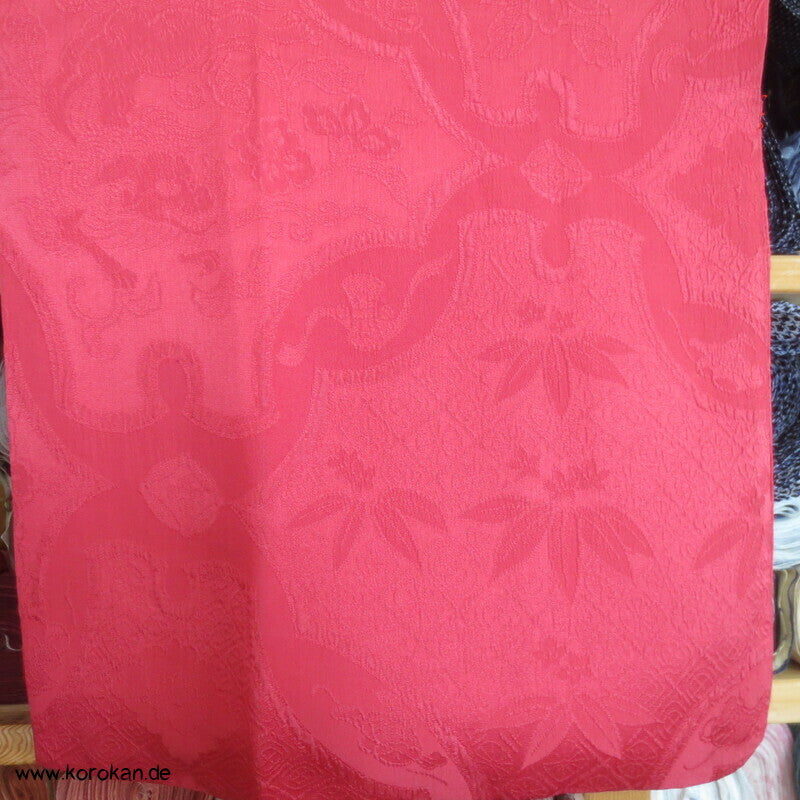 japanische pinke Matelassé Seide Michiyuki Kimono Jacke