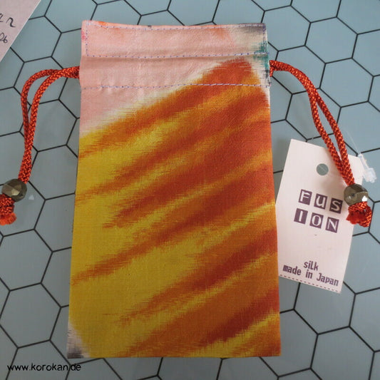 Japanische Upcycling Meisen Beutel mit Zugband - Varianten