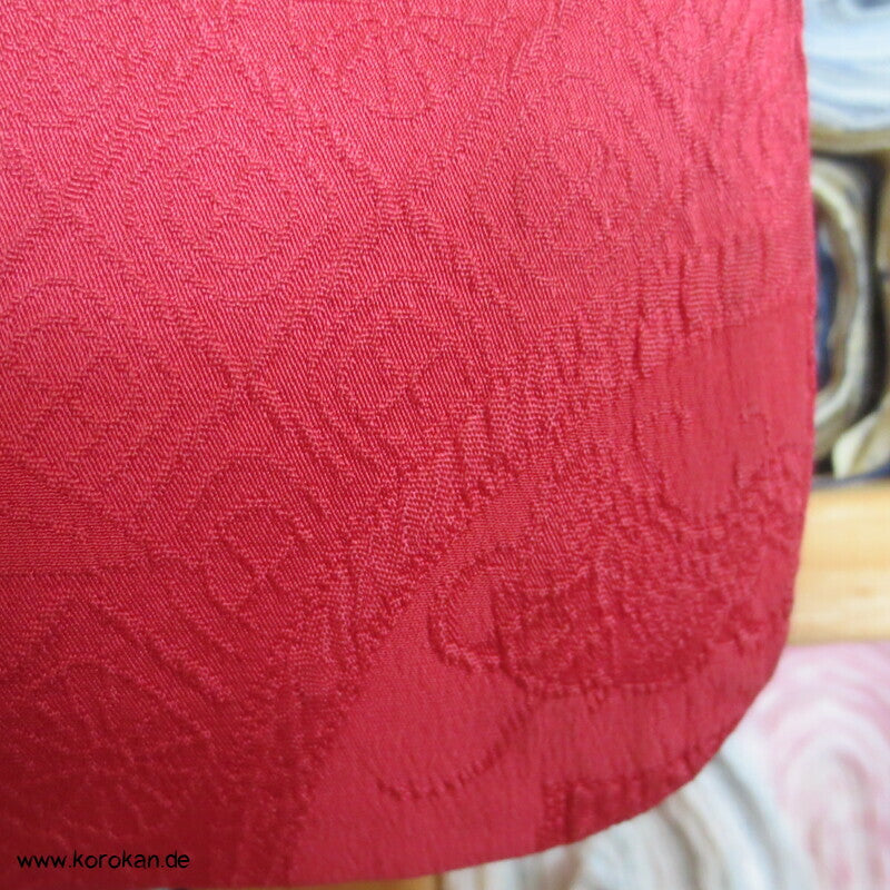 japanische pinke Matelassé Seide Michiyuki Kimono Jacke