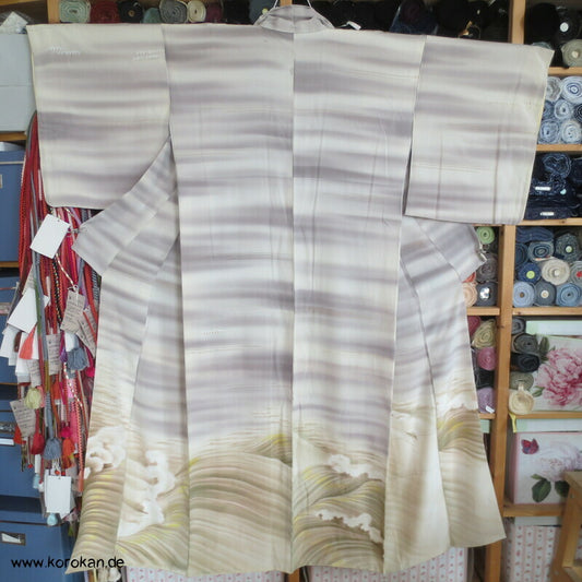 Homongi Kimono, Wellen, Sand, Nebel