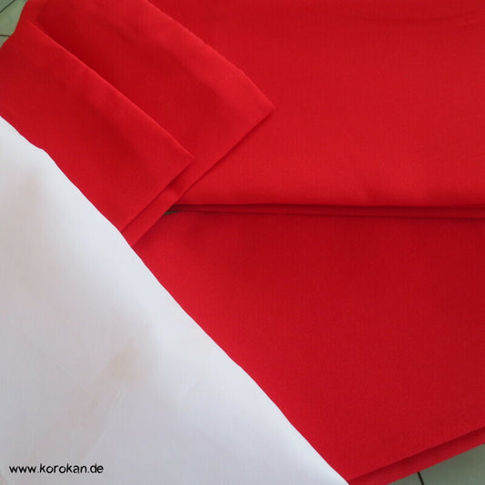 knallroter Datejime / Himo Kimonobindeband mit Mittelverstärkung