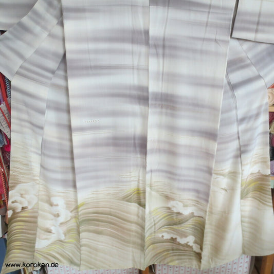 Homongi Kimono, Wellen, Sand, Nebel