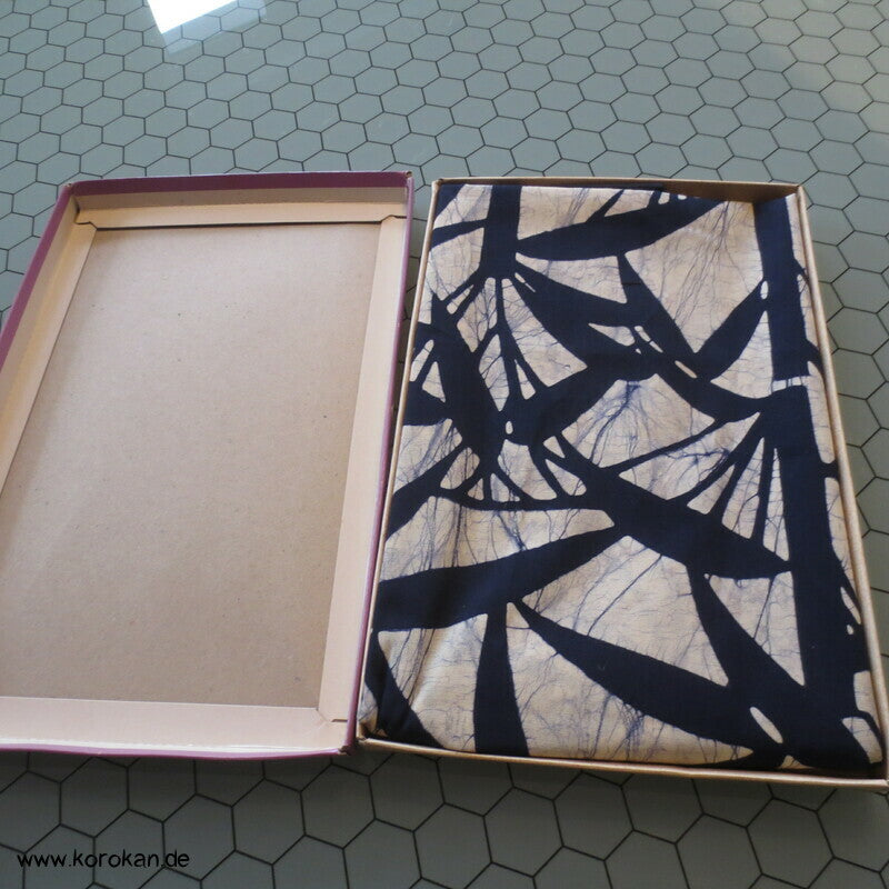 Matsuzakaya Bambus Furoshiki, Vintage unbenutzt,