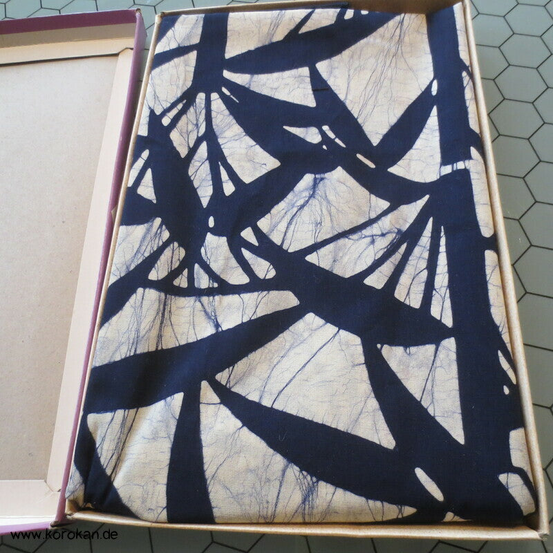 Matsuzakaya Bambus Furoshiki, Vintage unbenutzt,