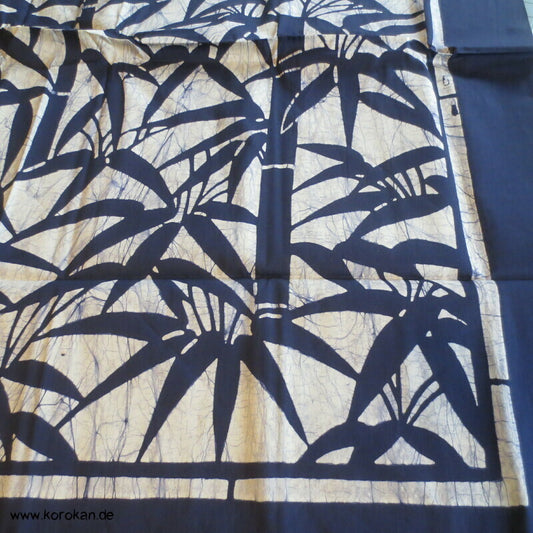Matsuzakaya Bambus Furoshiki, Vintage unbenutzt,