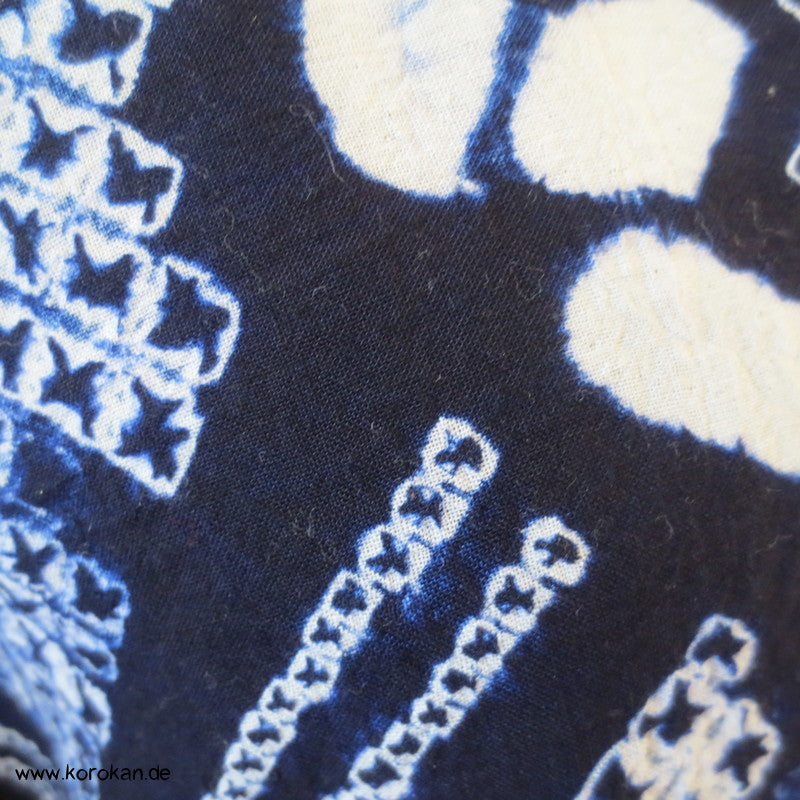 Arimatsu Shibori Kimono Baumwolle Zero Waste Kosode Sommerkleid