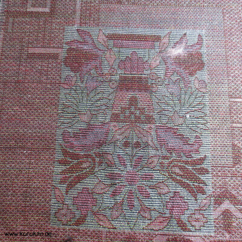 Mischgewebe Reststoff eines aufgetrennten Kimono geometrisch