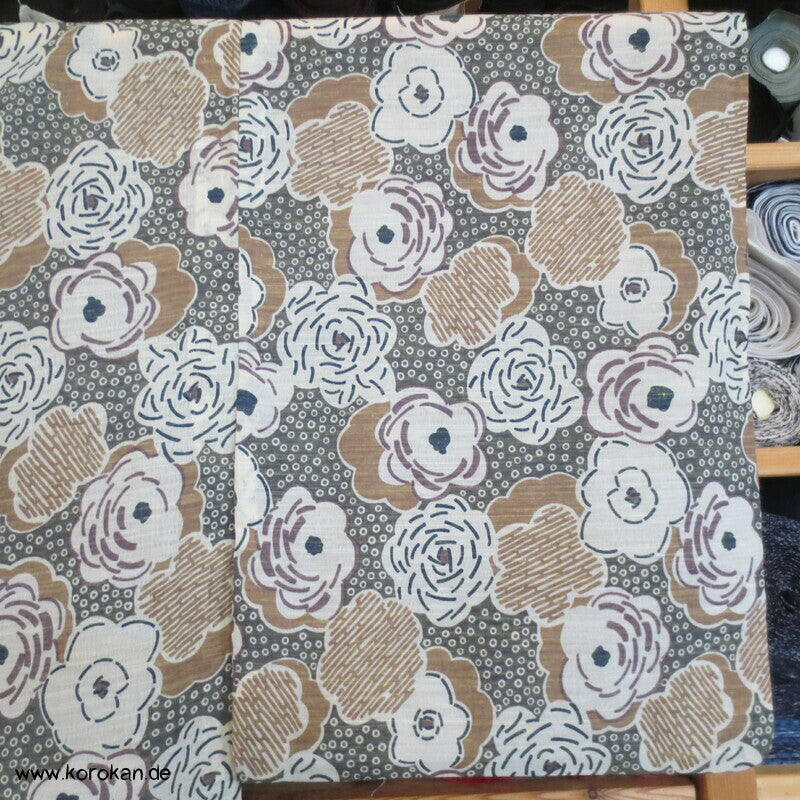 Blüten Hitoe Kimono, zarter feiner Krepp