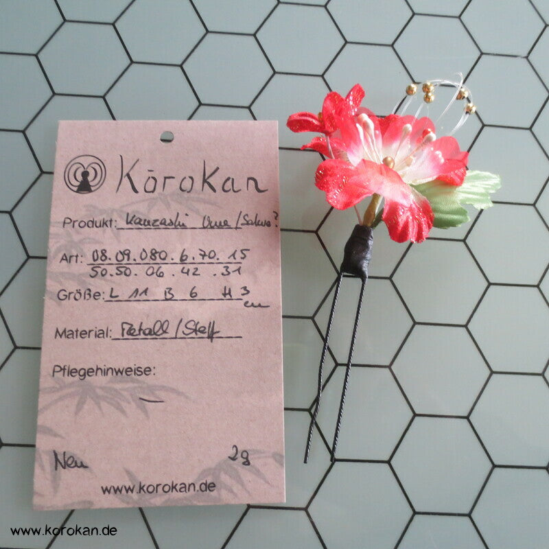 Haarnadel Blüten Ume Sakura