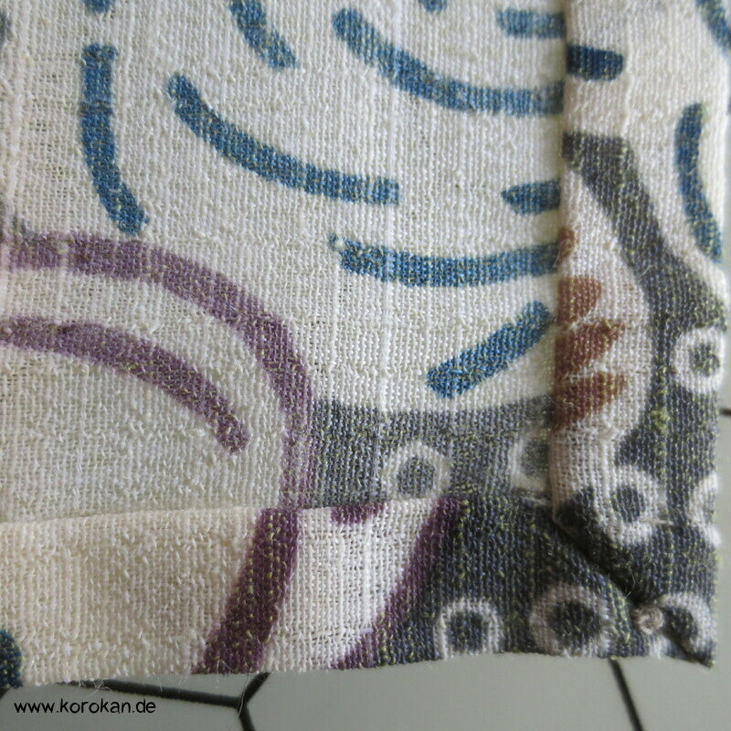 Blüten Hitoe Kimono, zarter feiner Krepp