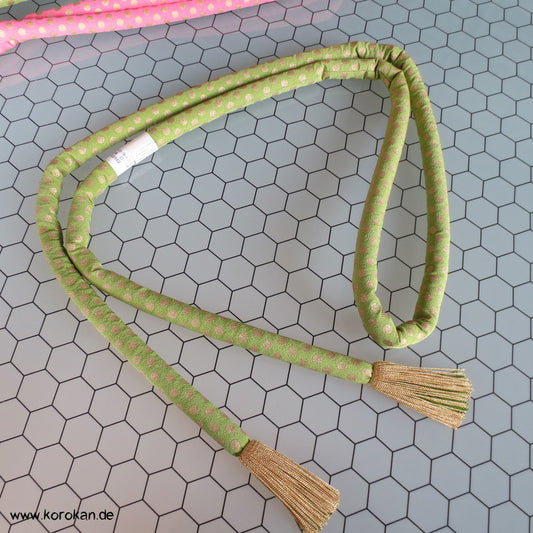 Marukuge - genähter Obijime mit Punkten