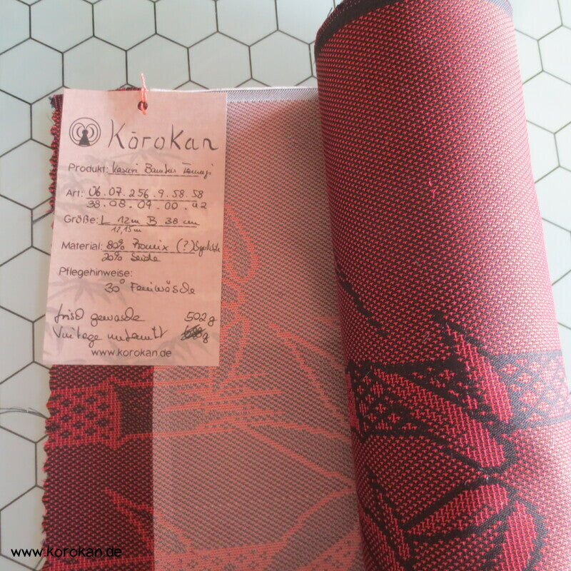 Bambus Mischgewebe Kimono Jacquard