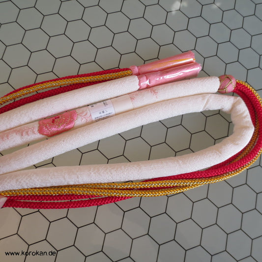 Marukuge - Obijime, Kombi aus genäht und geflochten