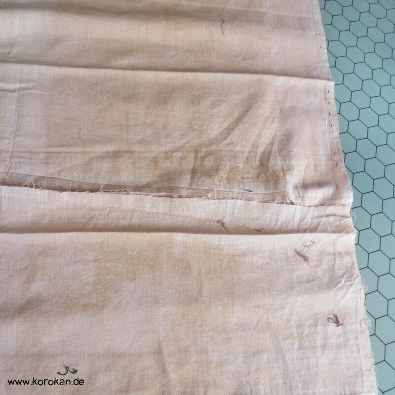 Araihari Kimono Futter Stoff antik Rest
