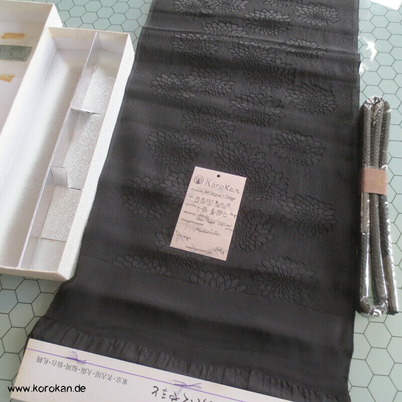 Geschenkbox Obiage + Obijime Trauerset