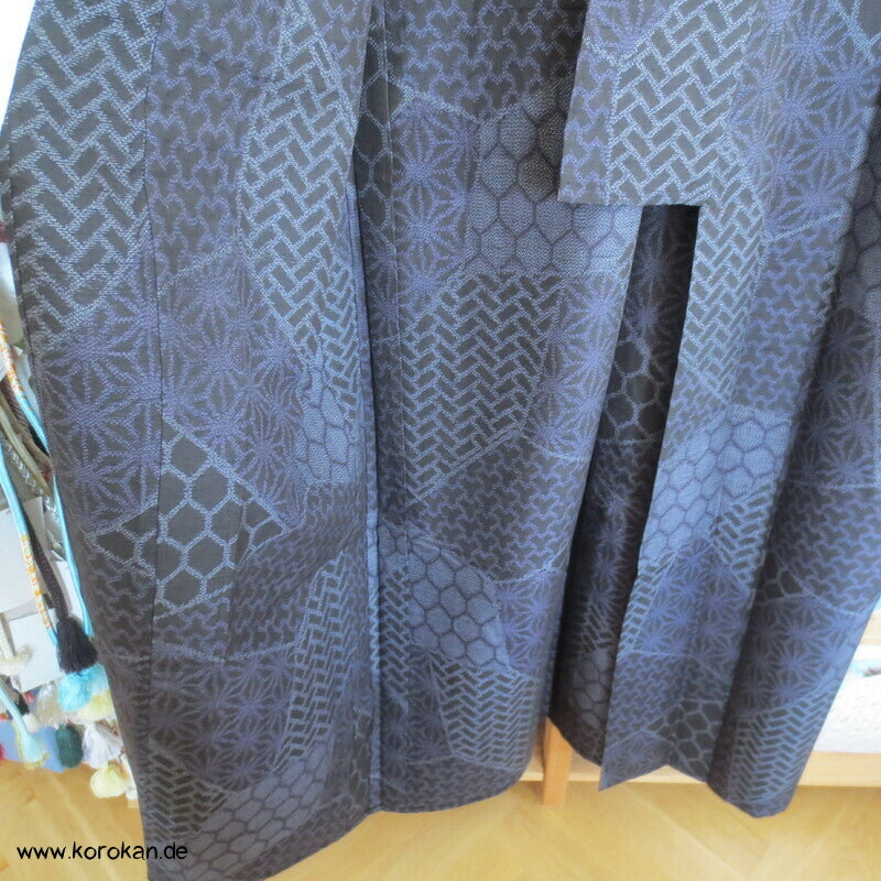 Kiribame Muster Hitoe Tsumugi Kimono