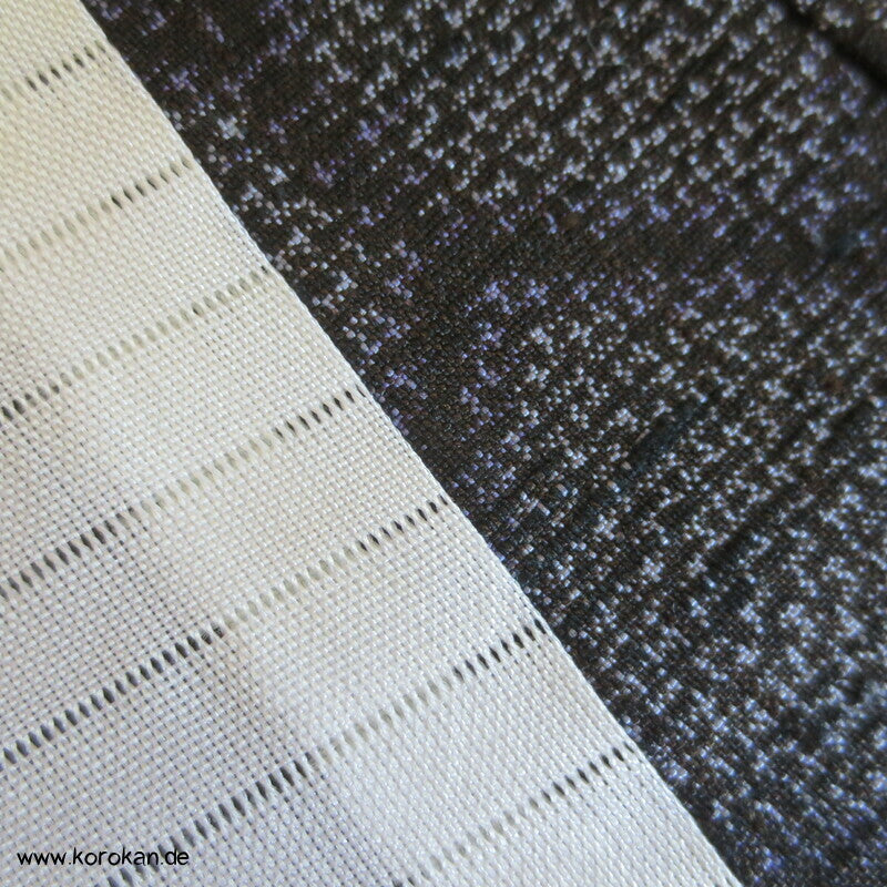 Kiribame Muster Hitoe Tsumugi Kimono