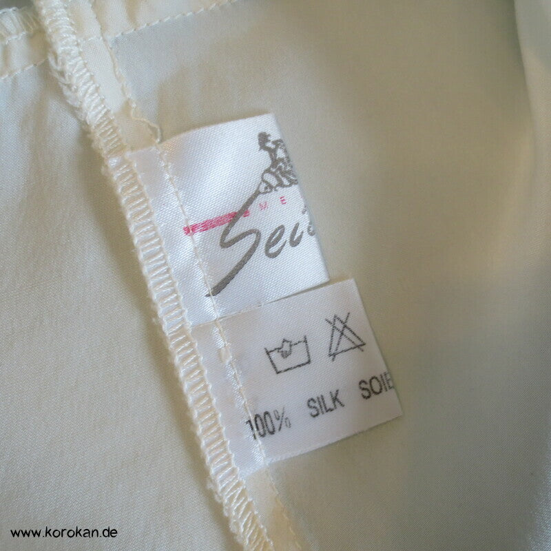 Seiden Paisley Damast Unterkleid / Nachthemd