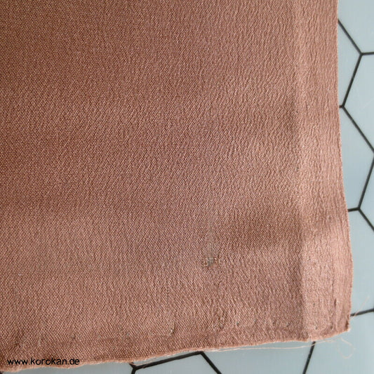 blassbraunes Hakkake Crepe de Chine Seide, Araihari