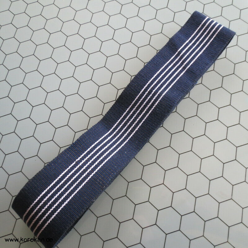 Kaku Obi / Datejime Kimono Gürtel Blau