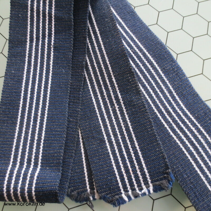 Kaku Obi / Datejime Kimono Gürtel Blau