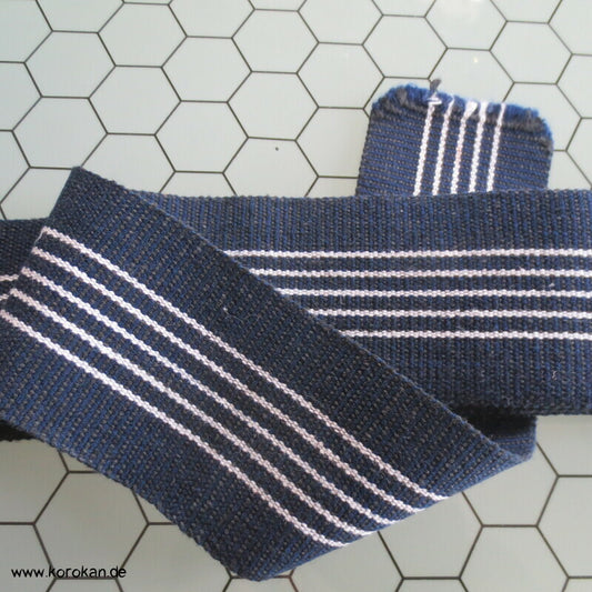 Kaku Obi / Datejime Kimono Gürtel Blau