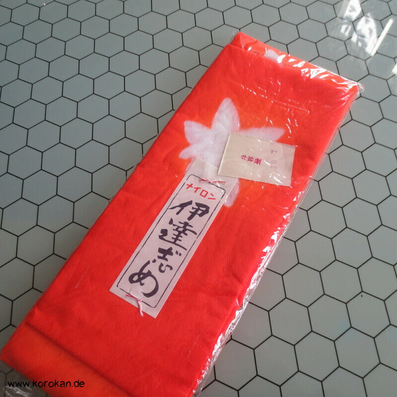 Datejime Kimono Bindeband - orange weiß