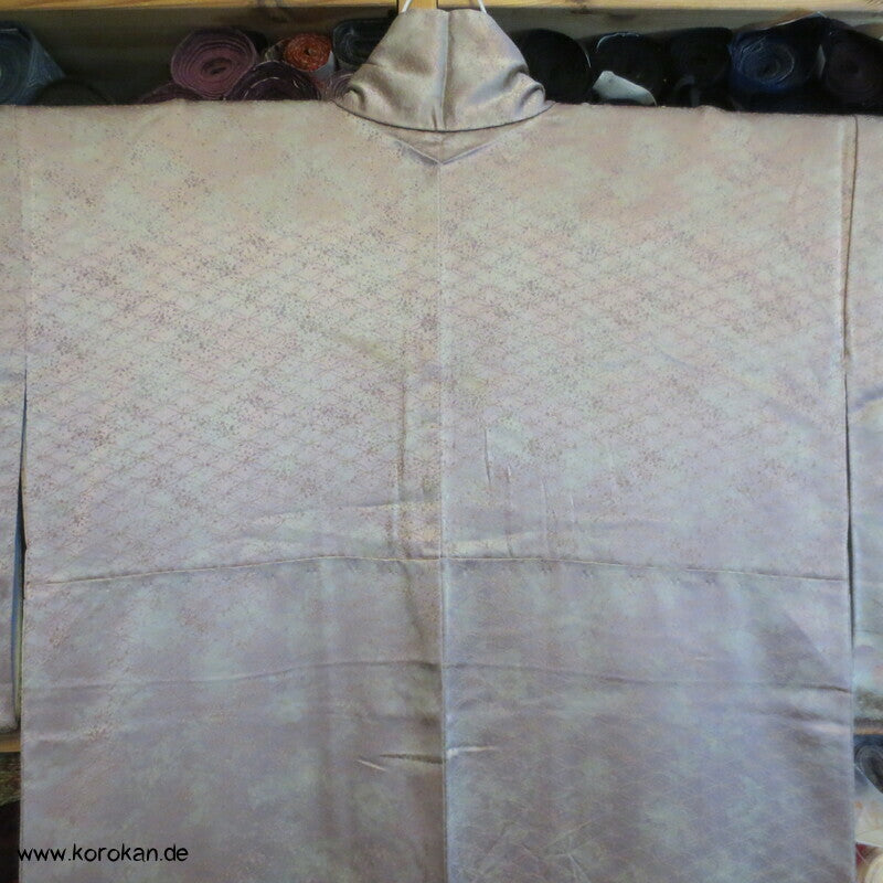 gewebtes Shippo Homongi Kimono, Bokashi Farbverlauf, Stickerei
