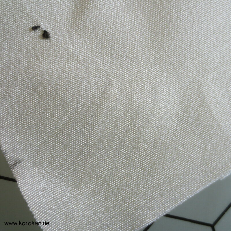 Kimono Seidenrest schlichte natur Honan Seide