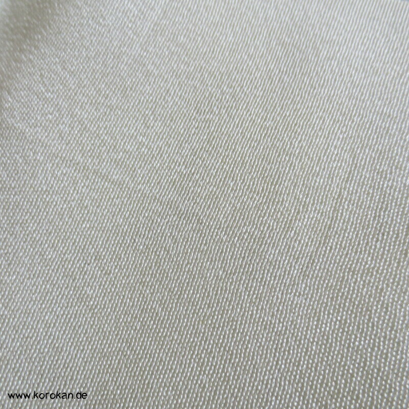 Kimono Seidenrest schlichte natur Honan Seide