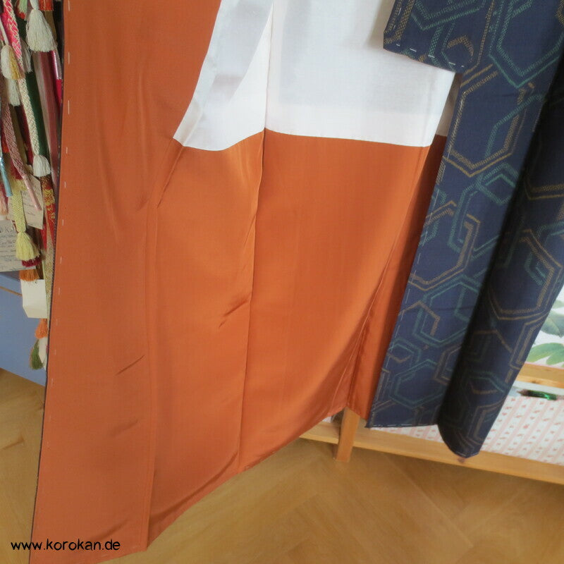 japanischer Kikko Schildkrötpanzer Kasuri Tokamachi Tsumugi Seiden Kimono
