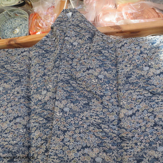 Landschaftsmuster Omeshi Jacquard Komon Kimono