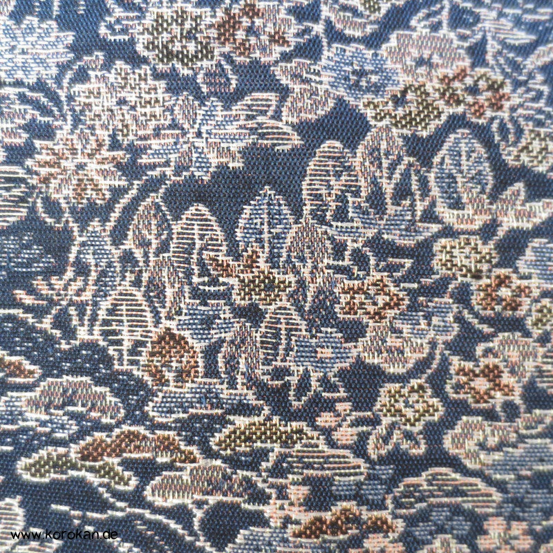 Landschaftsmuster Omeshi Jacquard Komon Kimono