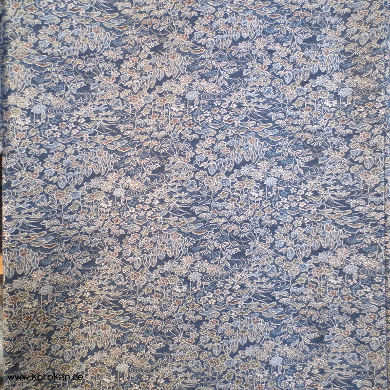 Landschaftsmuster Omeshi Jacquard Komon Kimono