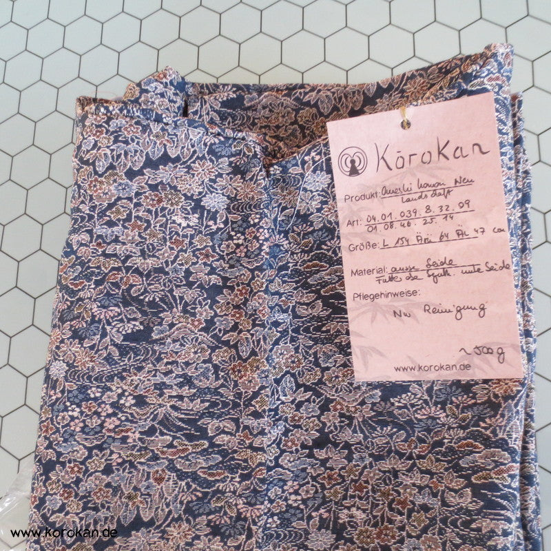 Landschaftsmuster Omeshi Jacquard Komon Kimono