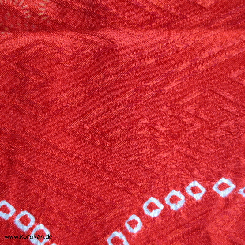 Shibori Segaiha Sayagata Seidendamast Stoffrest