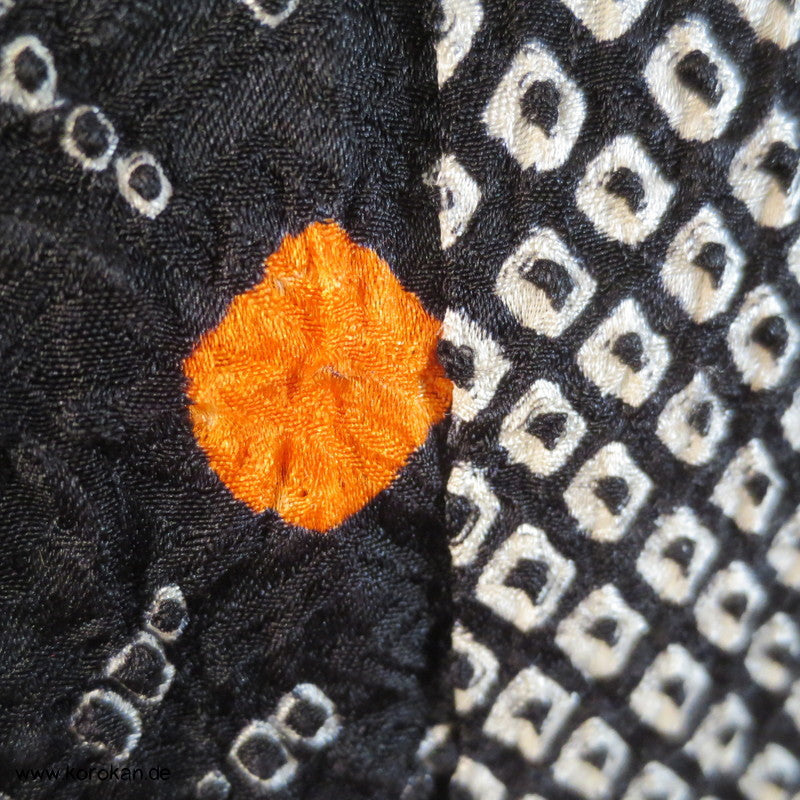 Full Shibori Ahornblattmuster, Wolken Haori Jacke