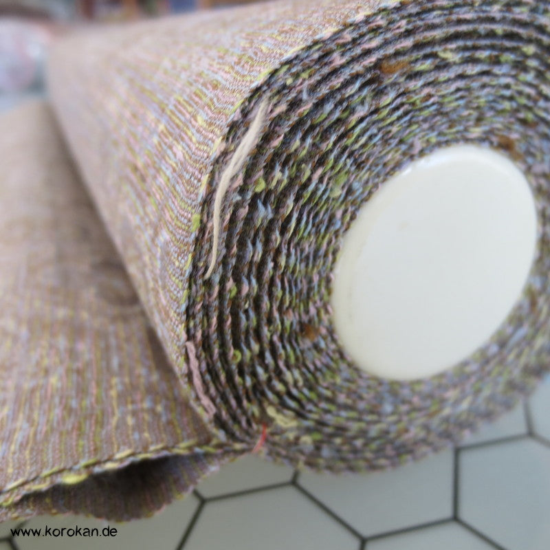 Pastell Kikko Jacquard Seiden Stoff für Kimono