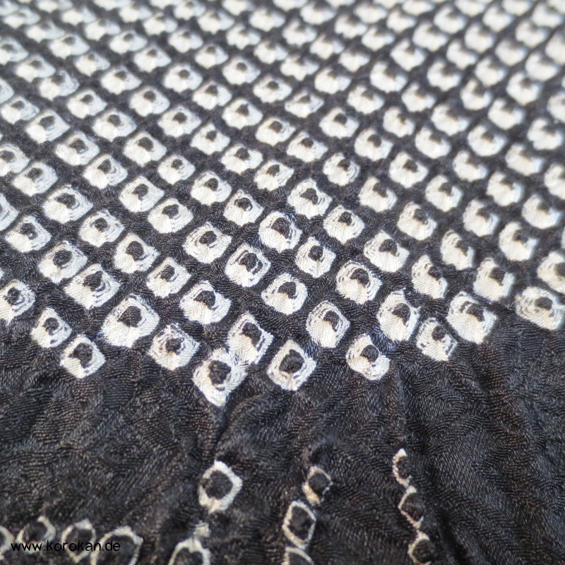 Full Shibori Ahornblattmuster, Wolken Haori Jacke