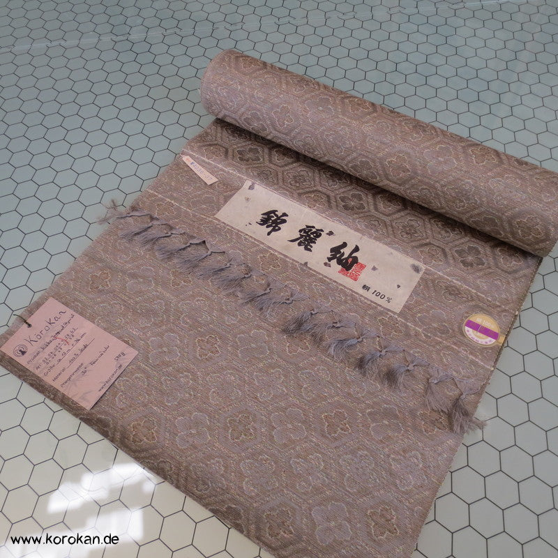 Pastell Kikko Jacquard Seiden Stoff für Kimono