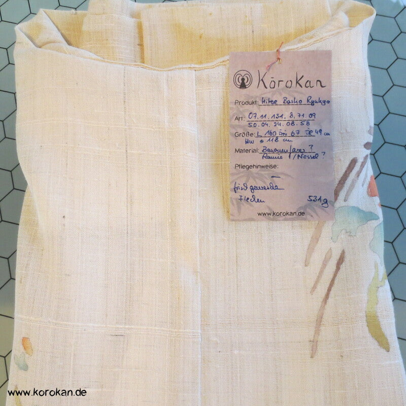 Hitoe Basho Kimono Ryukyo