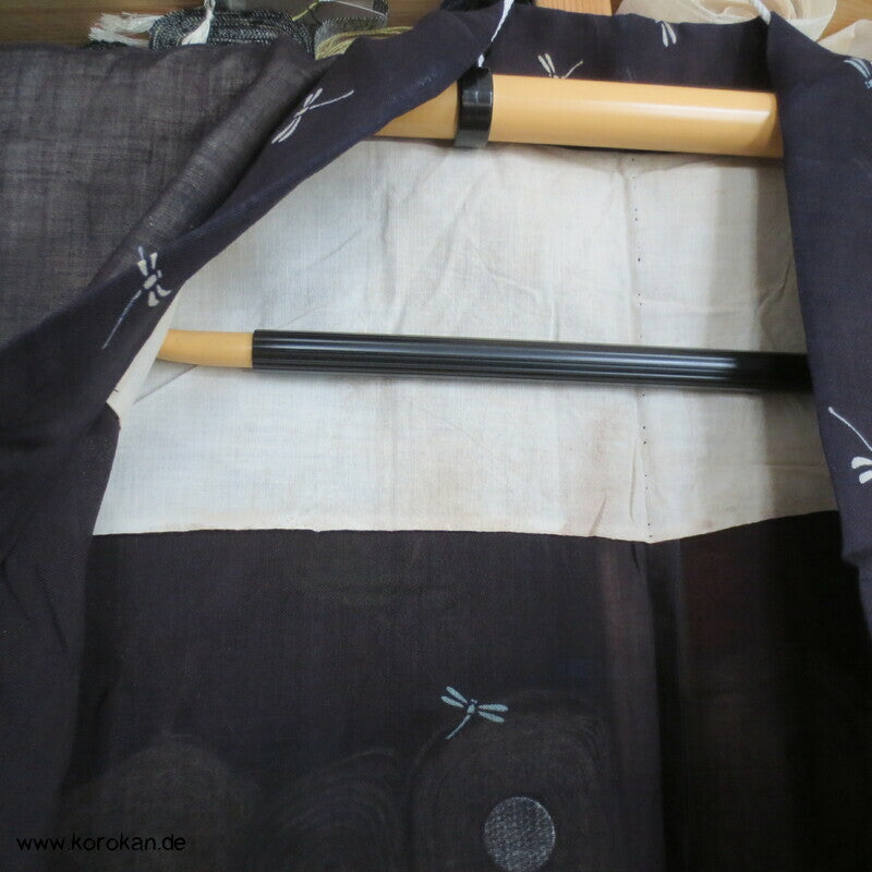 Libellen Hitoe - Kimono halbtransparente Sha Seide